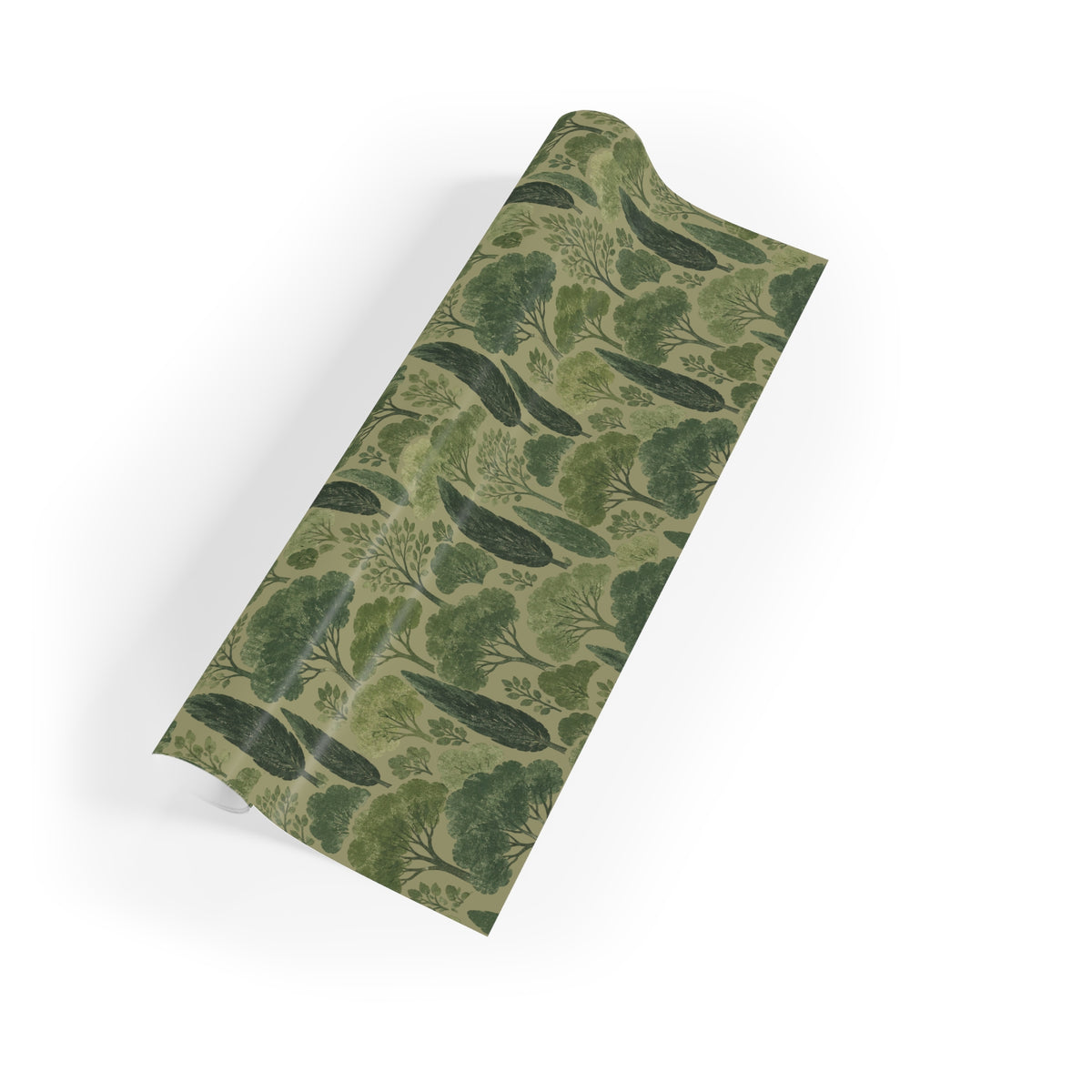 Botanical Forest Pattern Gift Wrapping Paper Roll