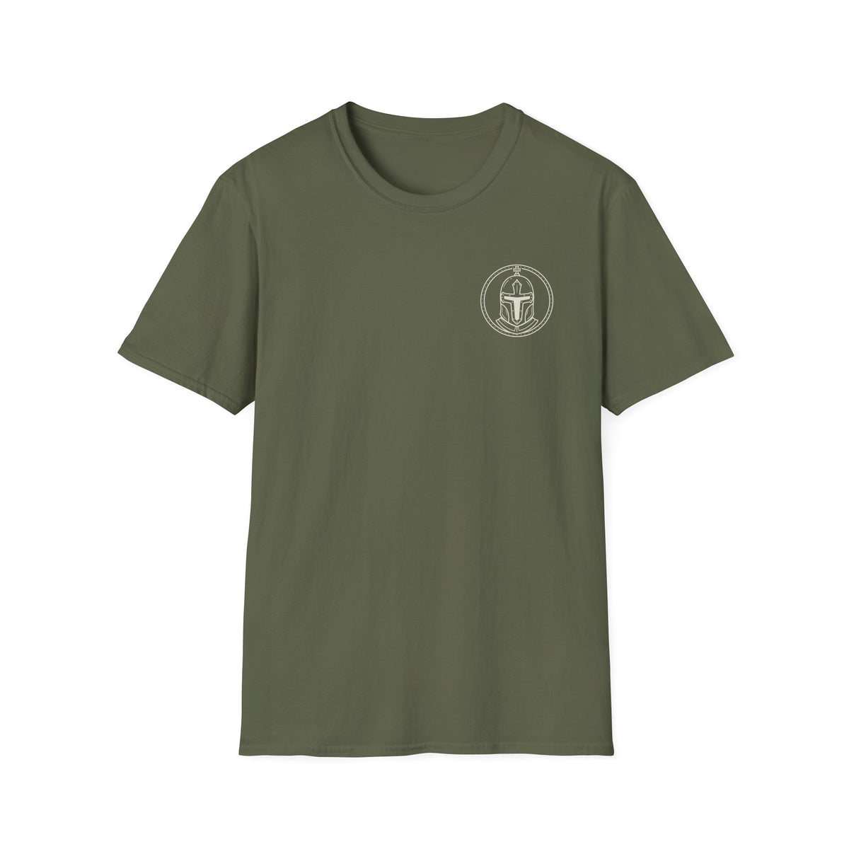 Crusader Faith Verse T‑Shirt Isaiah 54:17