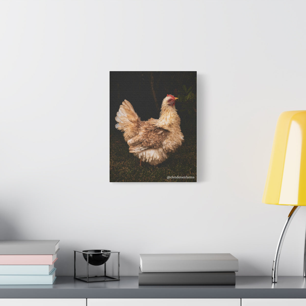 Charming Chicken Canvas Print