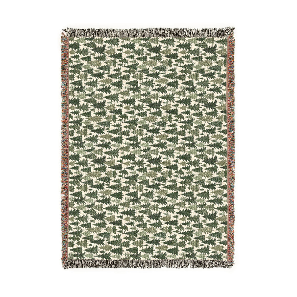 Rustic Woven Blanket – Cozy Textured Throw