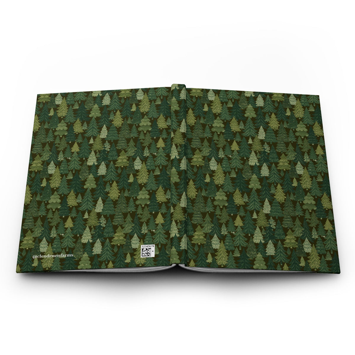 Evergreen Forest Hardcover Journal