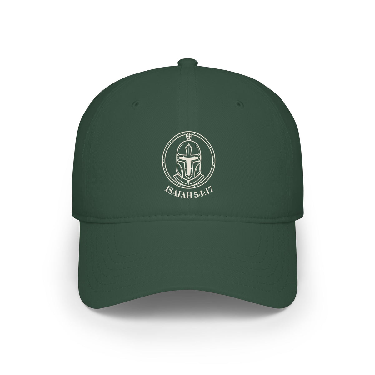 Isaiah 54:17 Embroidered Low Profile Hat