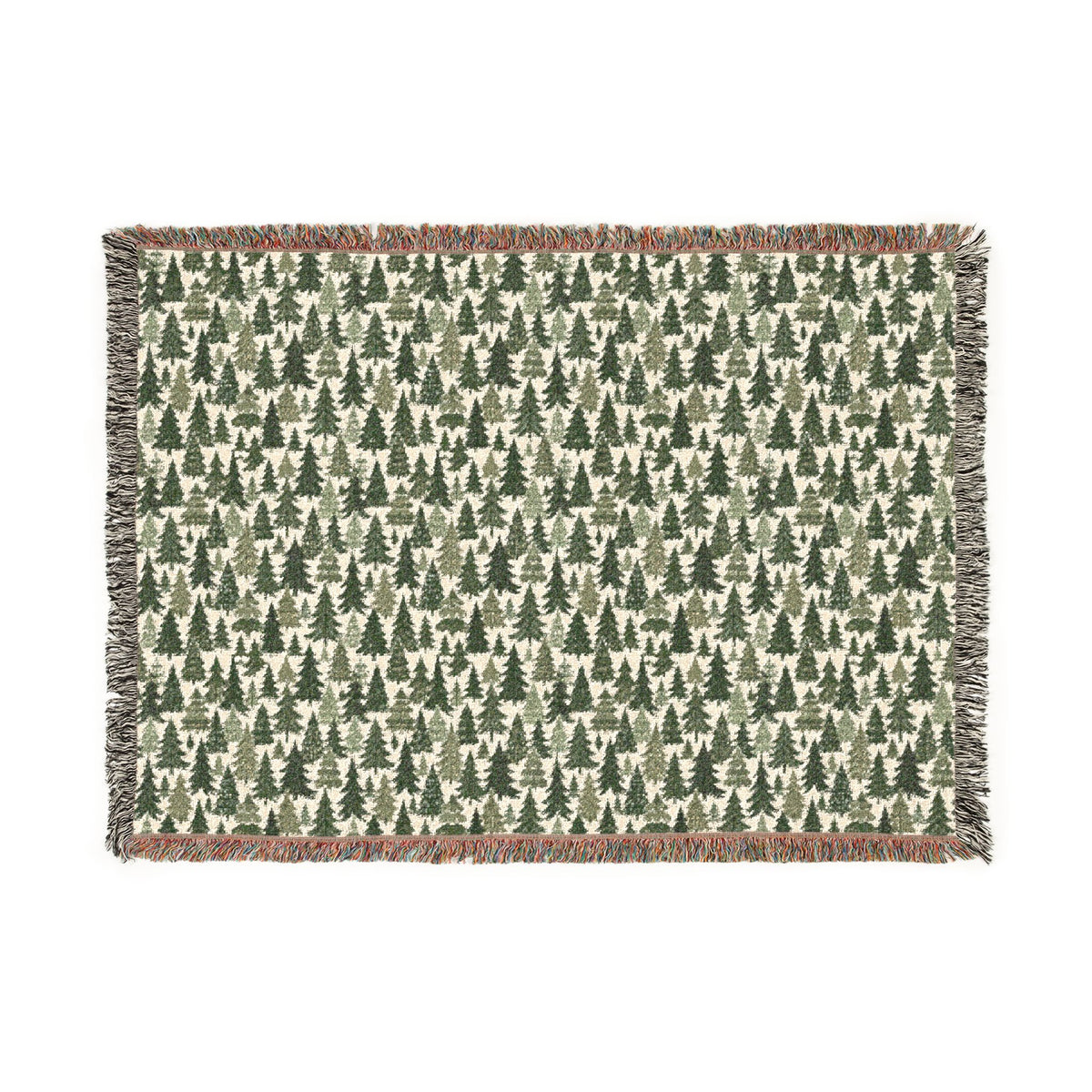 Rustic Woven Blanket – Cozy Textured Throw