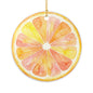 Citrus Slice Ceramic Ornament