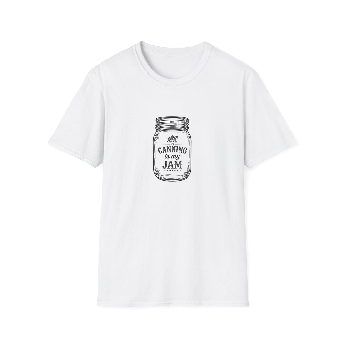 Canning Is My Jam T‑Shirt — Vintage Mason Jar Graphic Tee for Canning Lovers