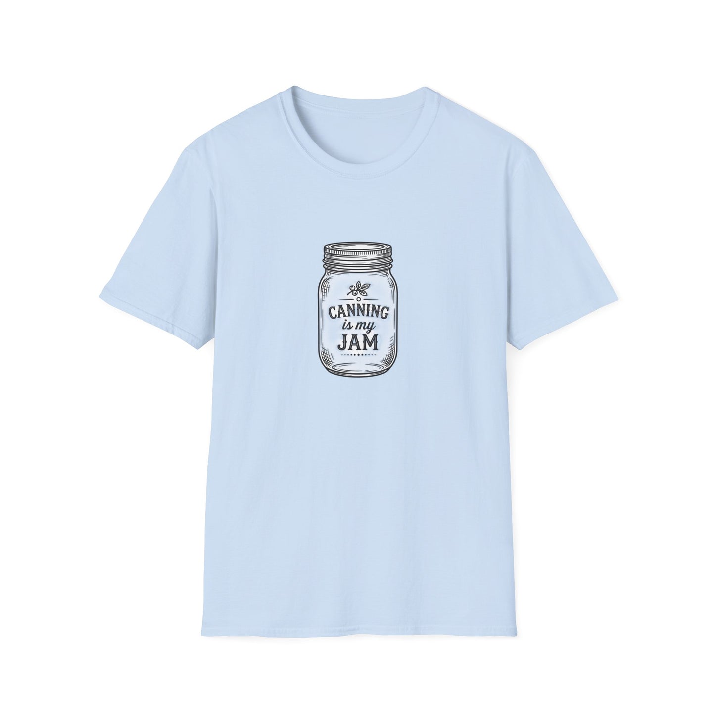 Canning Is My Jam T‑Shirt — Vintage Mason Jar Graphic Tee for Canning Lovers