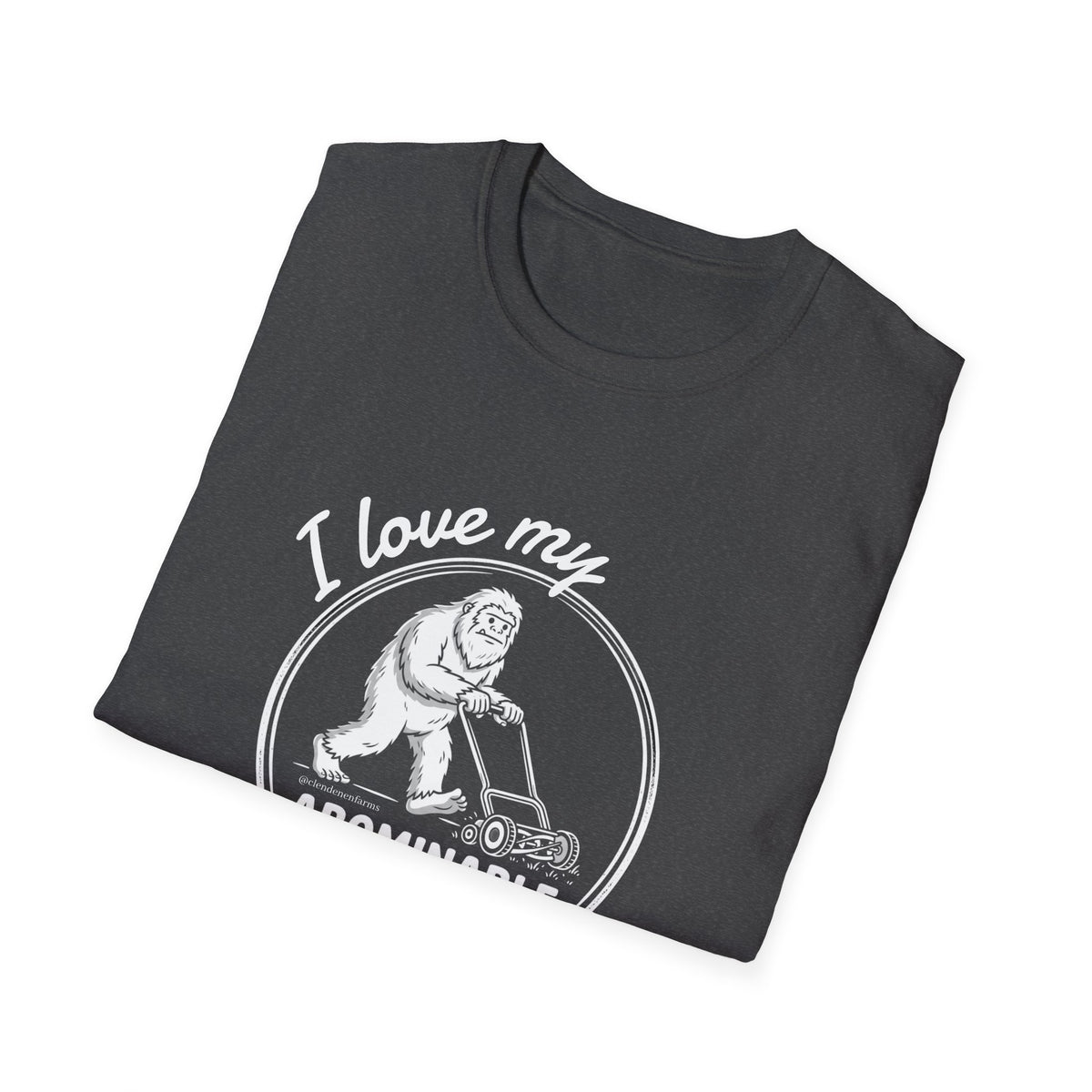 I Love My Mowman T‑Shirt