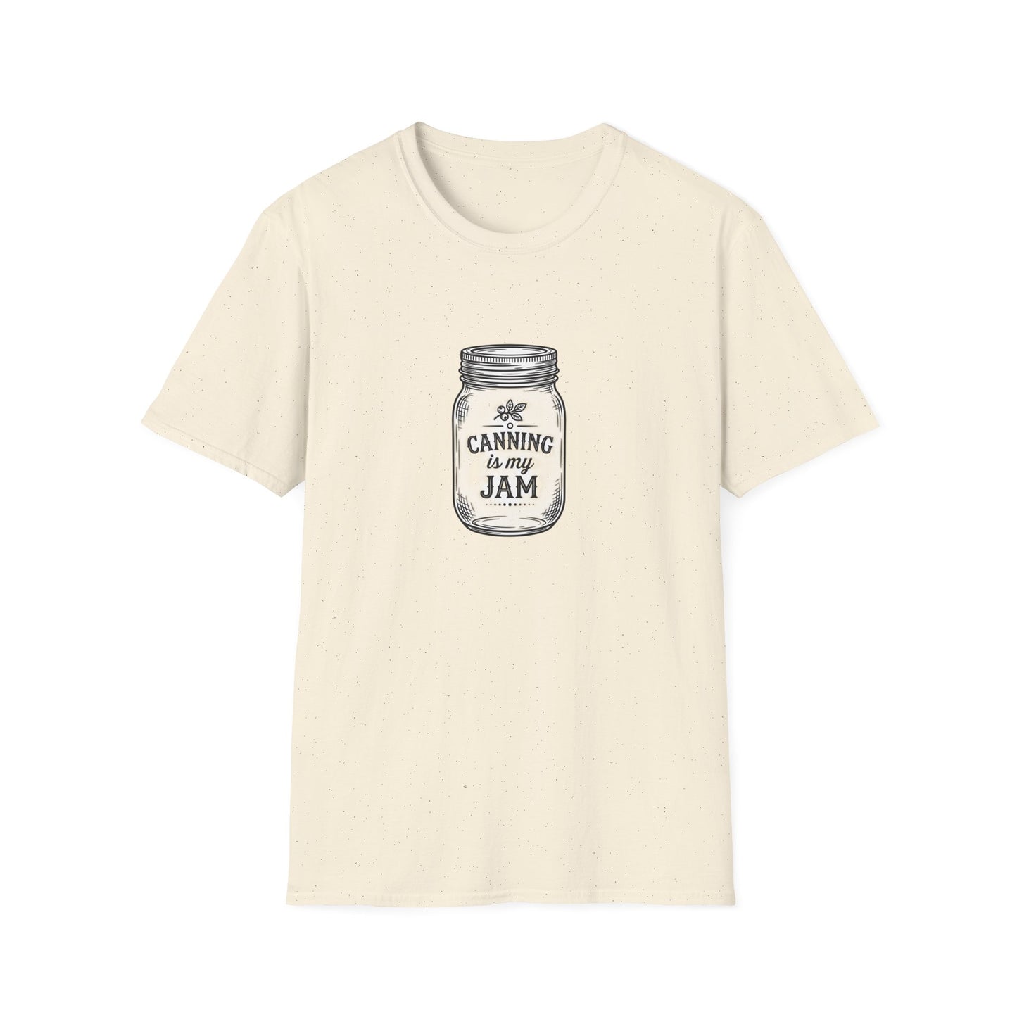 Canning Is My Jam T‑Shirt — Vintage Mason Jar Graphic Tee for Canning Lovers