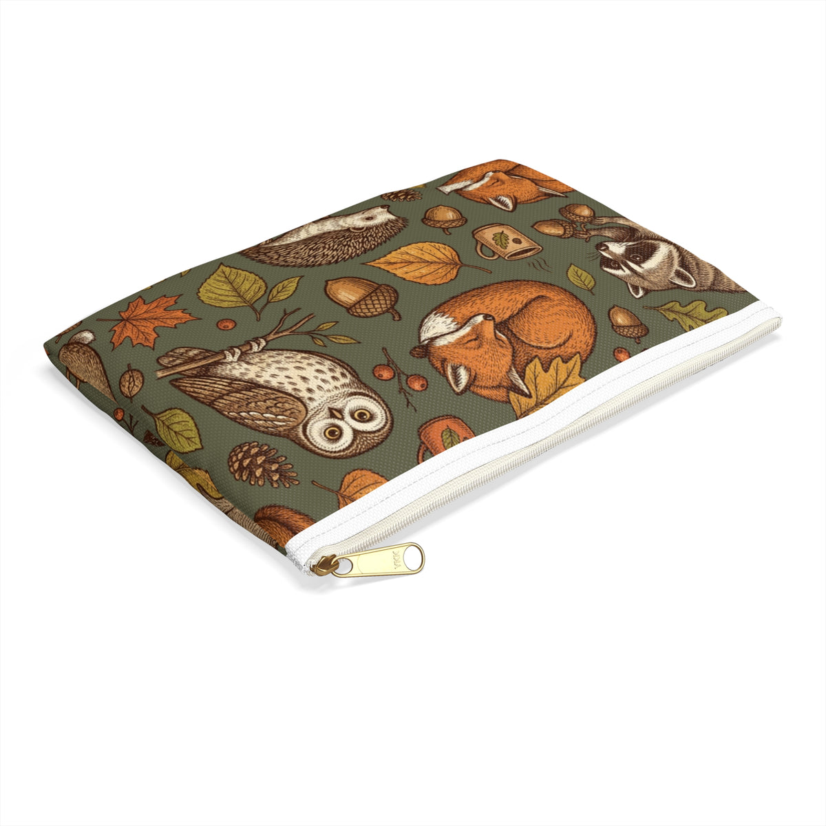 Woodland Autumn Accessory Pouch