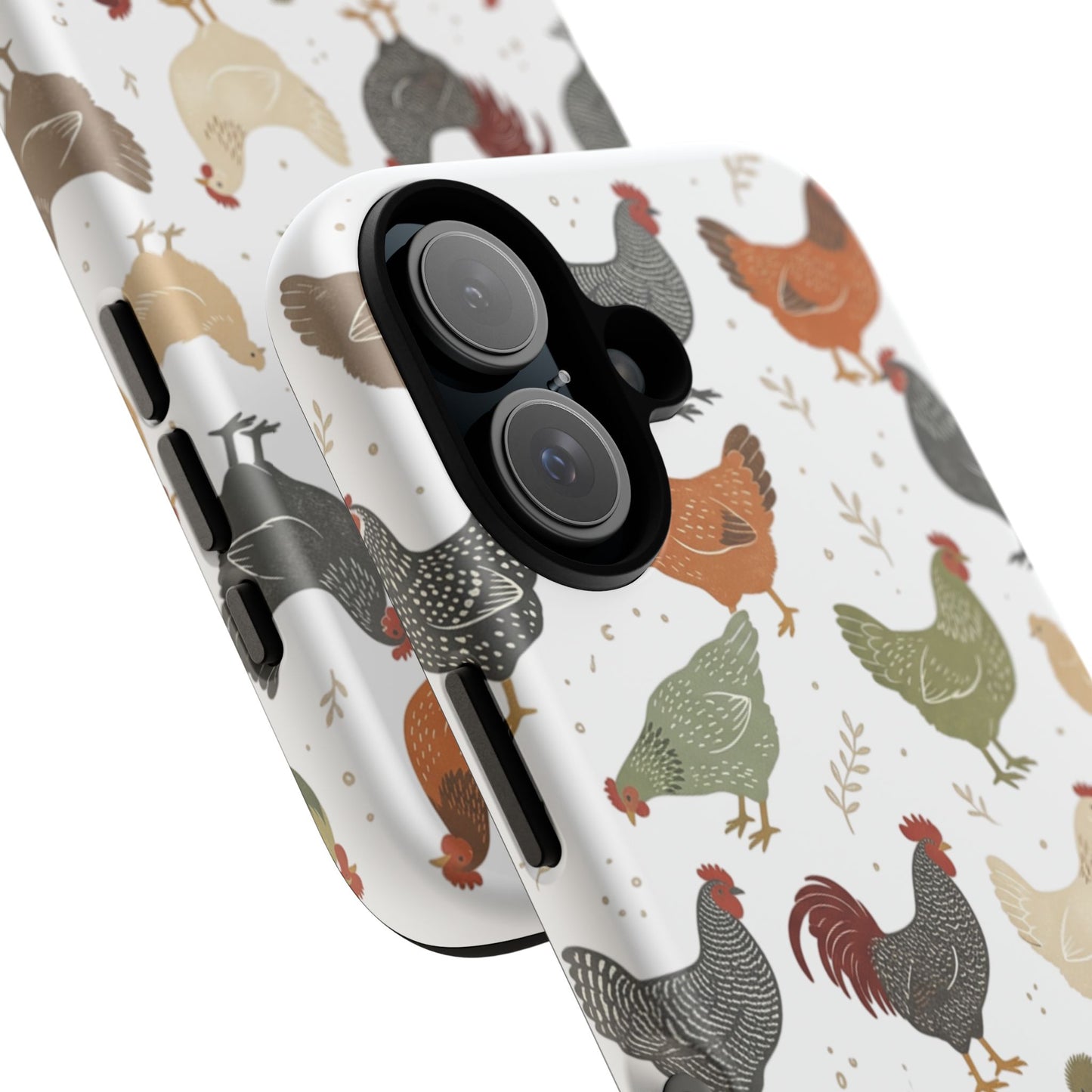 Hen Pattern iPhone Case