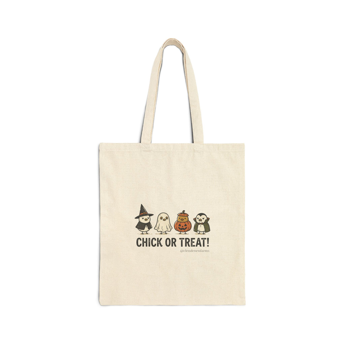 "Chick or Treat!" Halloween Tote Bag