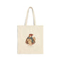 Canvas Tote — Cozy Chicken Illustration Tote