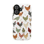 Hen Pattern iPhone Case