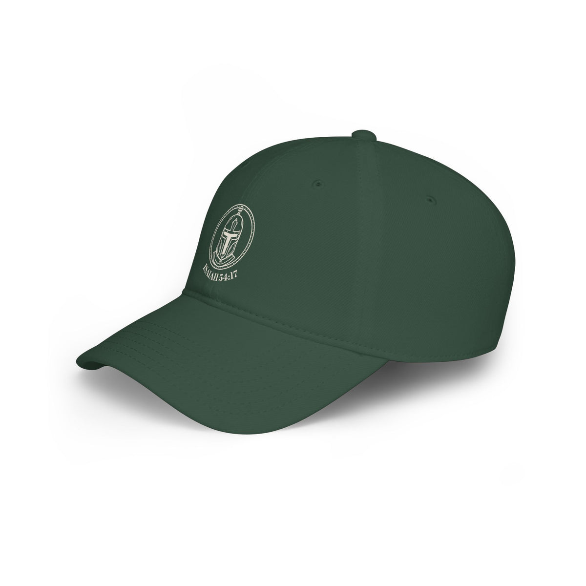 Isaiah 54:17 Embroidered Low Profile Hat
