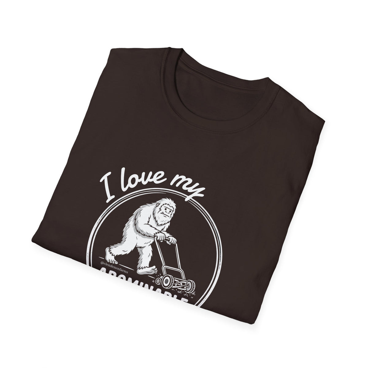 I Love My Mowman T‑Shirt