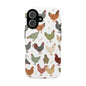 Hen Pattern iPhone Case