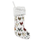 Chicken Pattern Christmas Stocking