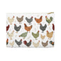 Chicken Pattern Accessory Pouch