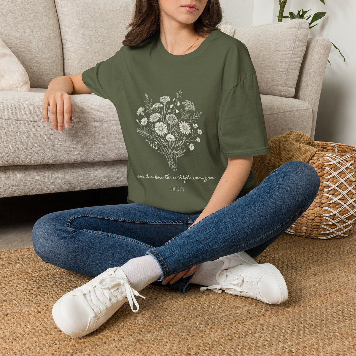 Consider the Wildflowers Faith T-shirt