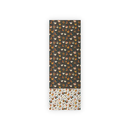 Winter Chickens Gift Wrapping Paper
