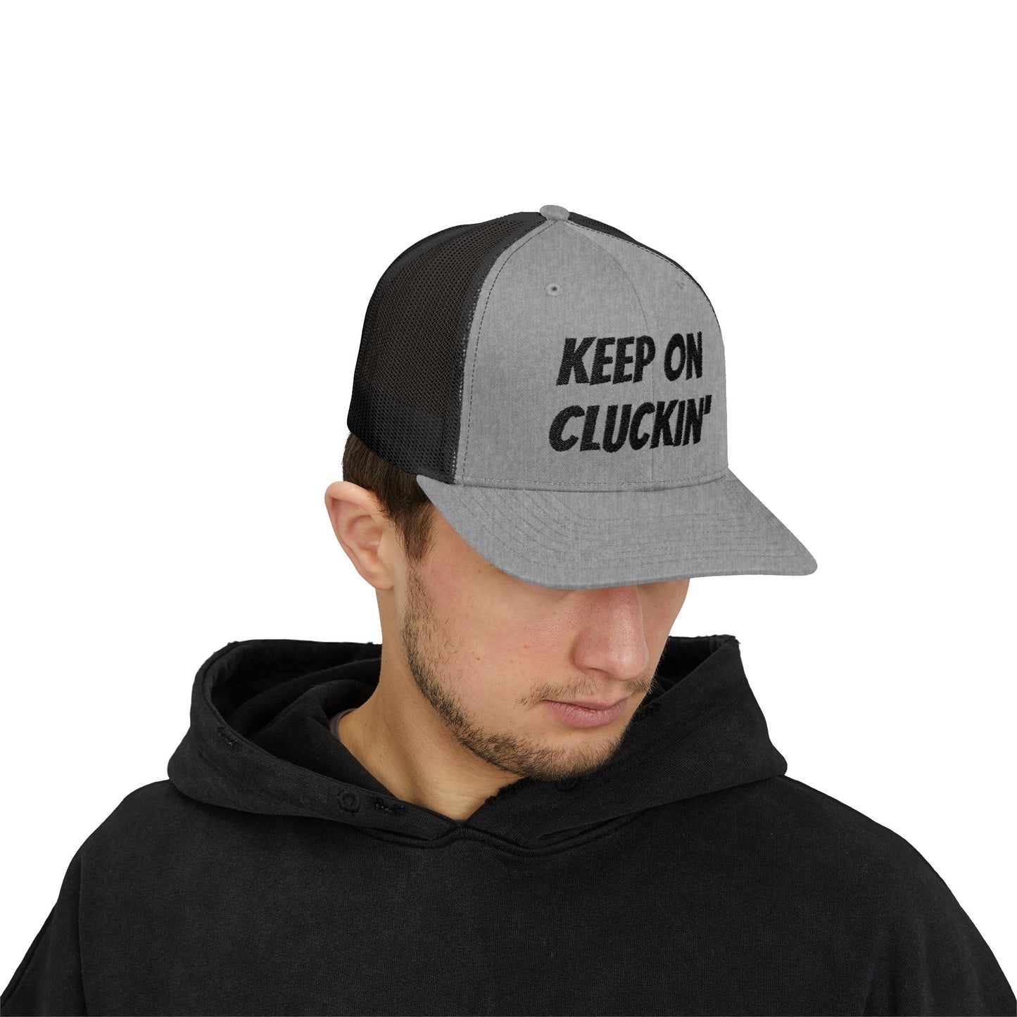 Trendy Snapback Cap for Everyday Wear, Keep on Cluckin' Hat for Festivals, Road Trips, Sports Events, Gifts
