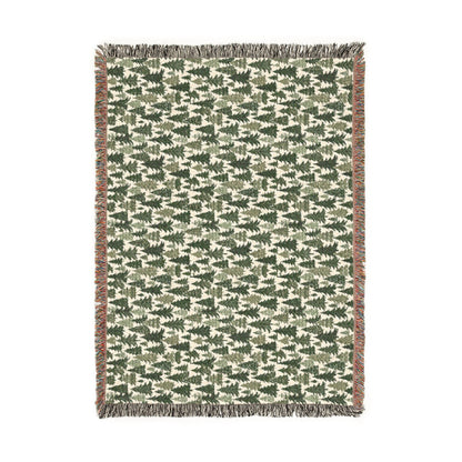 Rustic Woven Blanket – Cozy Textured Throw