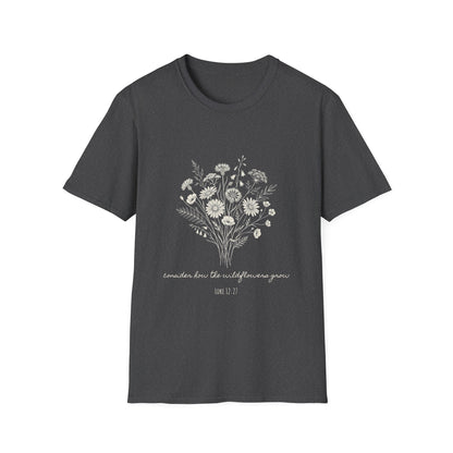 Consider the Wildflowers Faith T-shirt
