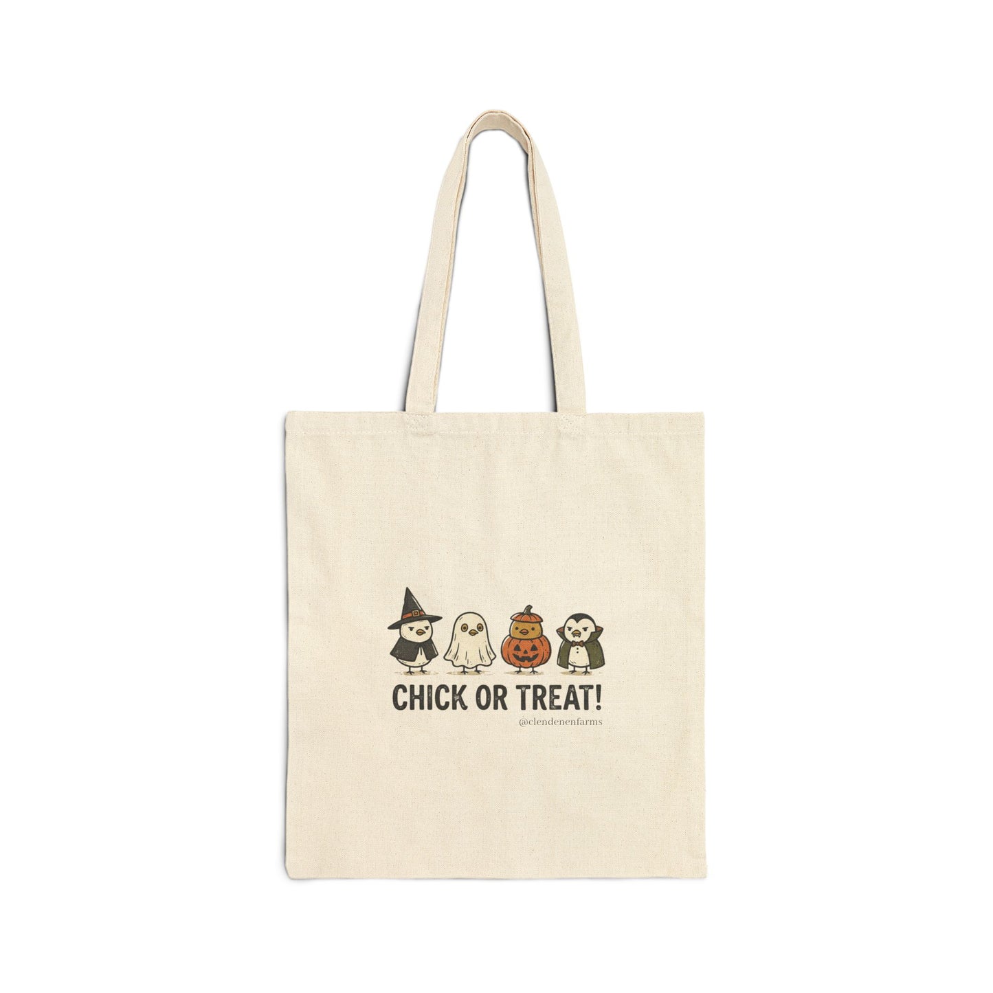 "Chick or Treat!" Halloween Tote Bag