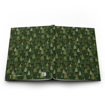 Evergreen Forest Hardcover Journal