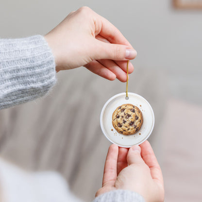 Chocolate Chip Cookie Ornament