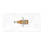 Kombucha Bottle Beach Towel