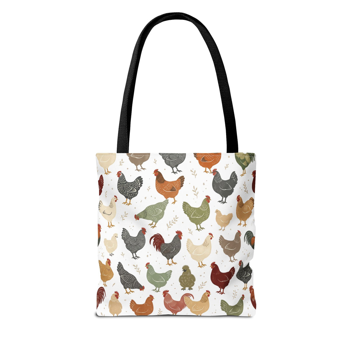 Fun Chicken Pattern Tote Bag