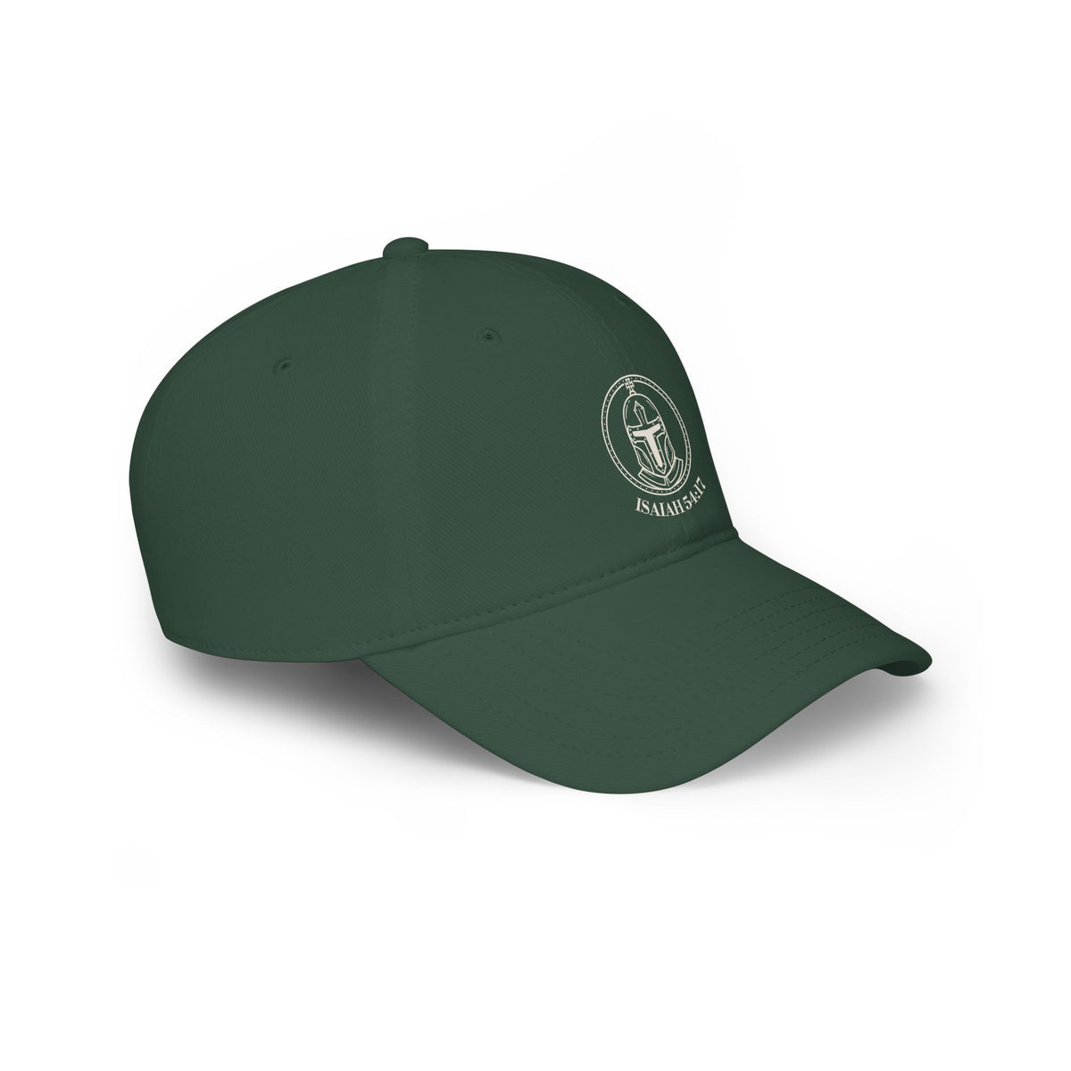 Isaiah 54:17 Embroidered Low Profile Hat