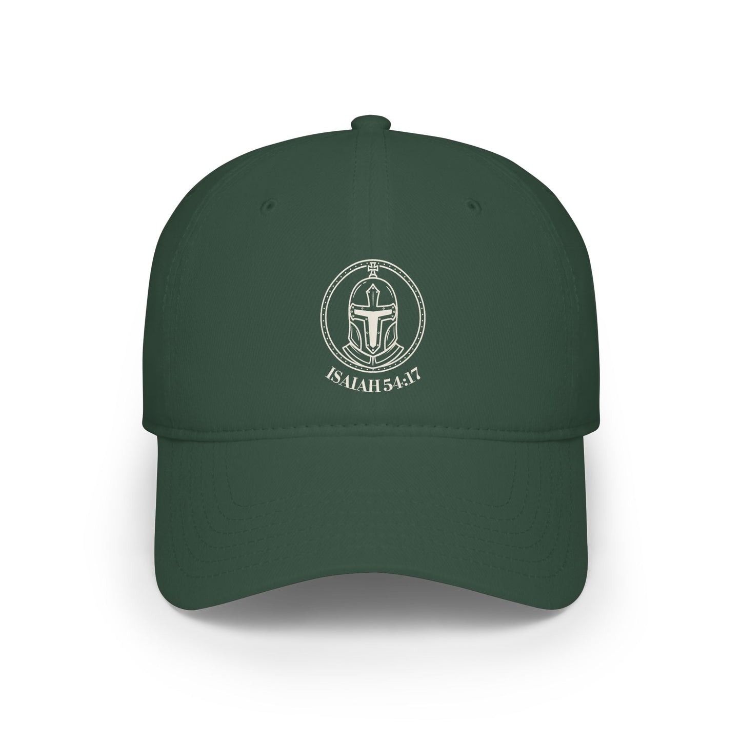 Isaiah 54:17 Embroidered Low Profile Hat