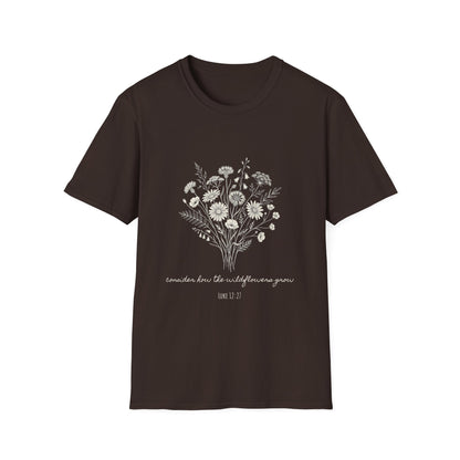 Consider the Wildflowers Faith T-shirt