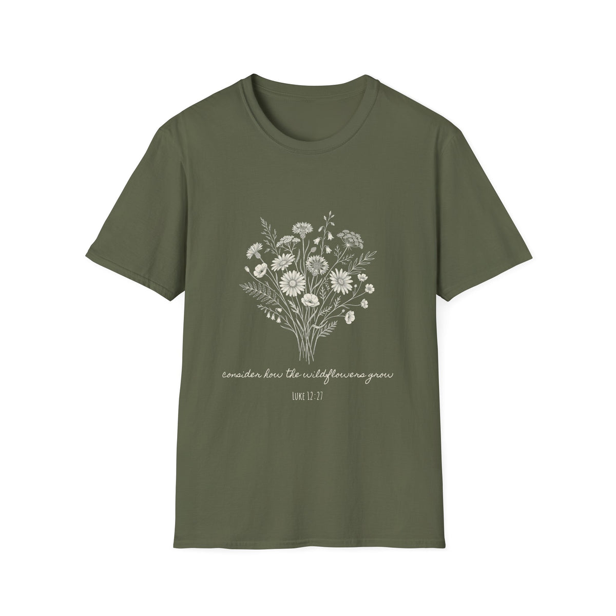 Consider the Wildflowers Faith T-shirt