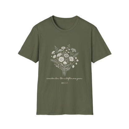 Consider the Wildflowers Faith T-shirt
