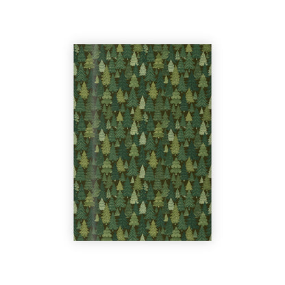 Forest Tree Pattern Gift Wrapping Paper Roll