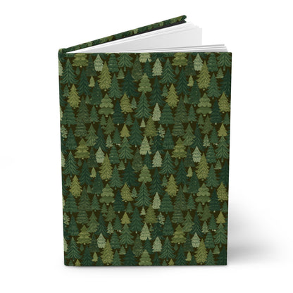 Evergreen Forest Hardcover Journal