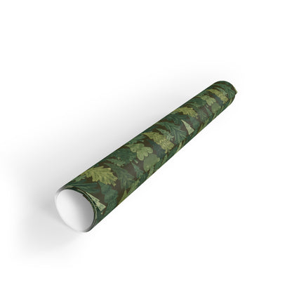 Forest Tree Pattern Gift Wrapping Paper Roll