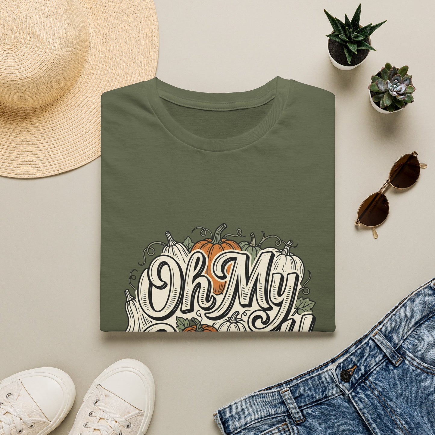 Oh My Gourd! Pumpkin Fall T-Shirt