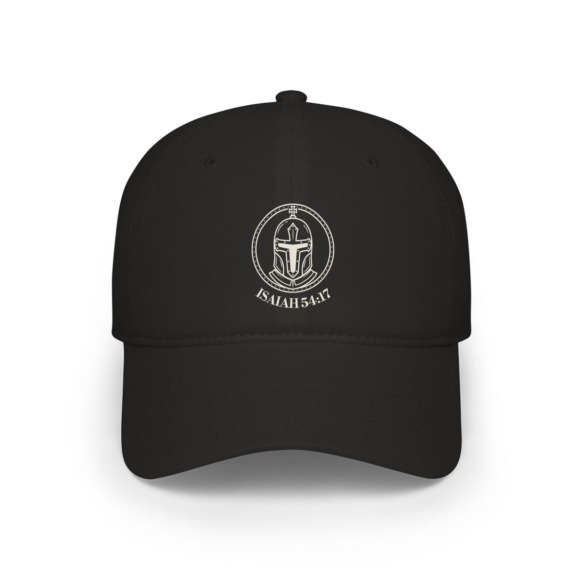 Isaiah 54:17 Embroidered Low Profile Hat