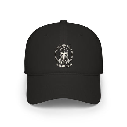 Isaiah 54:17 Embroidered Low Profile Hat