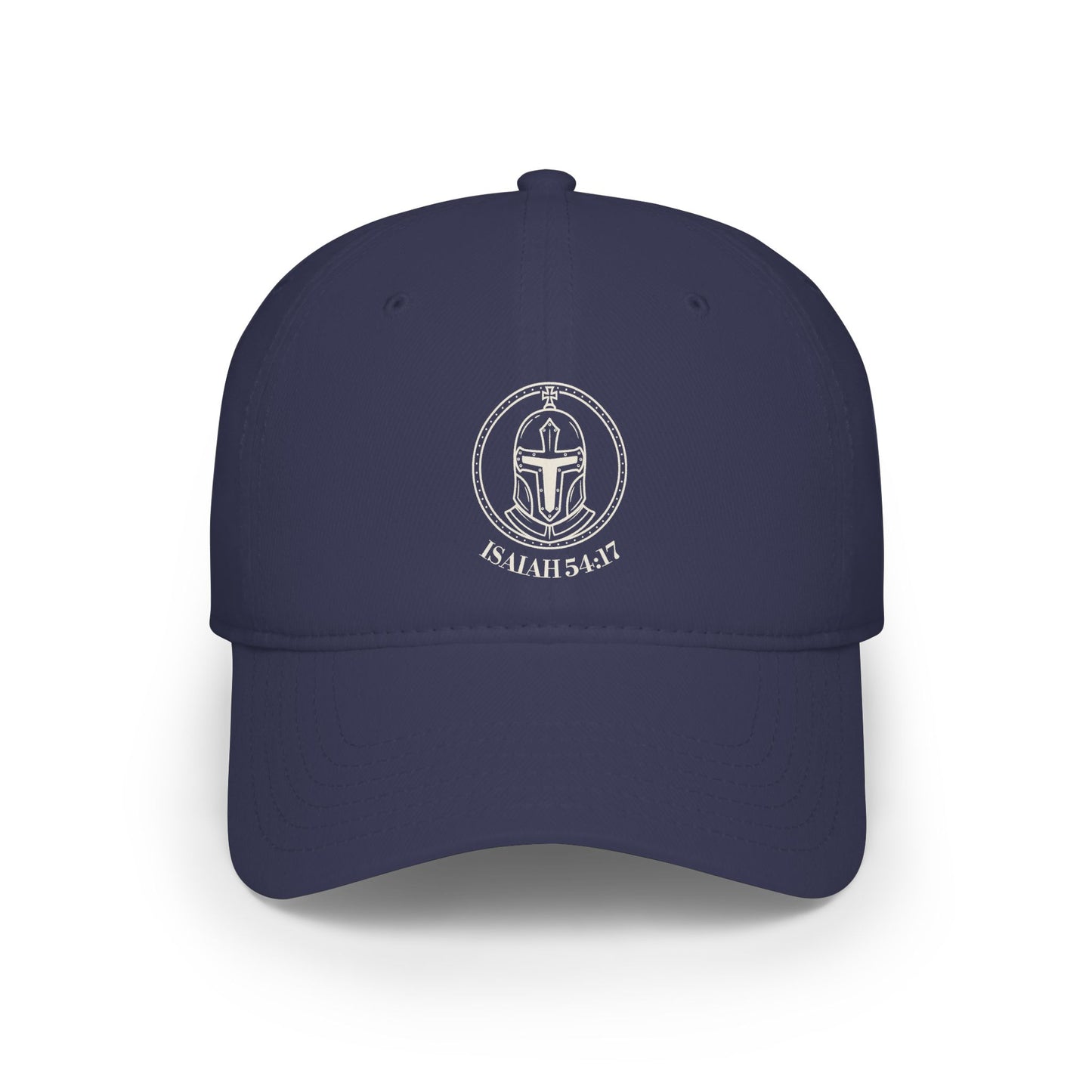Isaiah 54:17 Embroidered Low Profile Hat