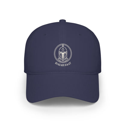 Isaiah 54:17 Embroidered Low Profile Hat