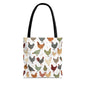 Fun Chicken Pattern Tote Bag