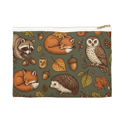Woodland Autumn Accessory Pouch