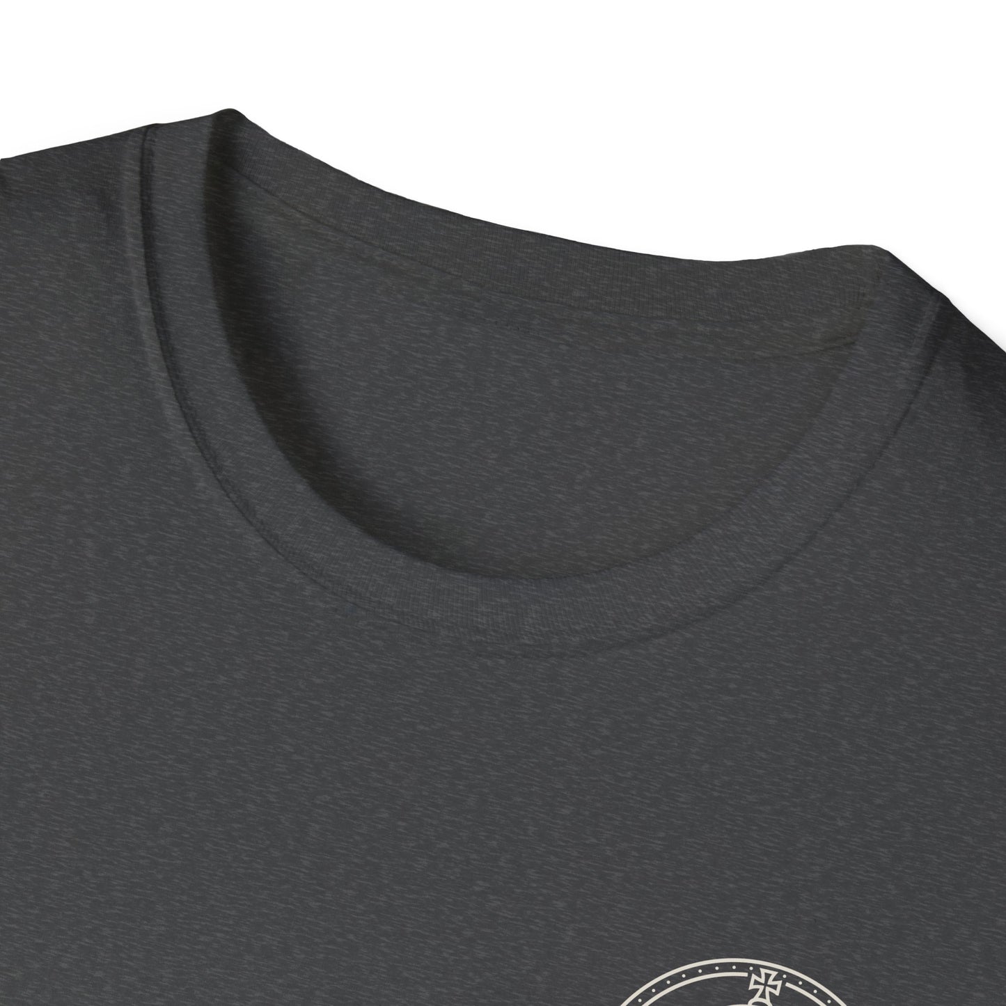 Crusader Faith Verse T‑Shirt — Isaiah 54:17 Inspirational Christian Tee